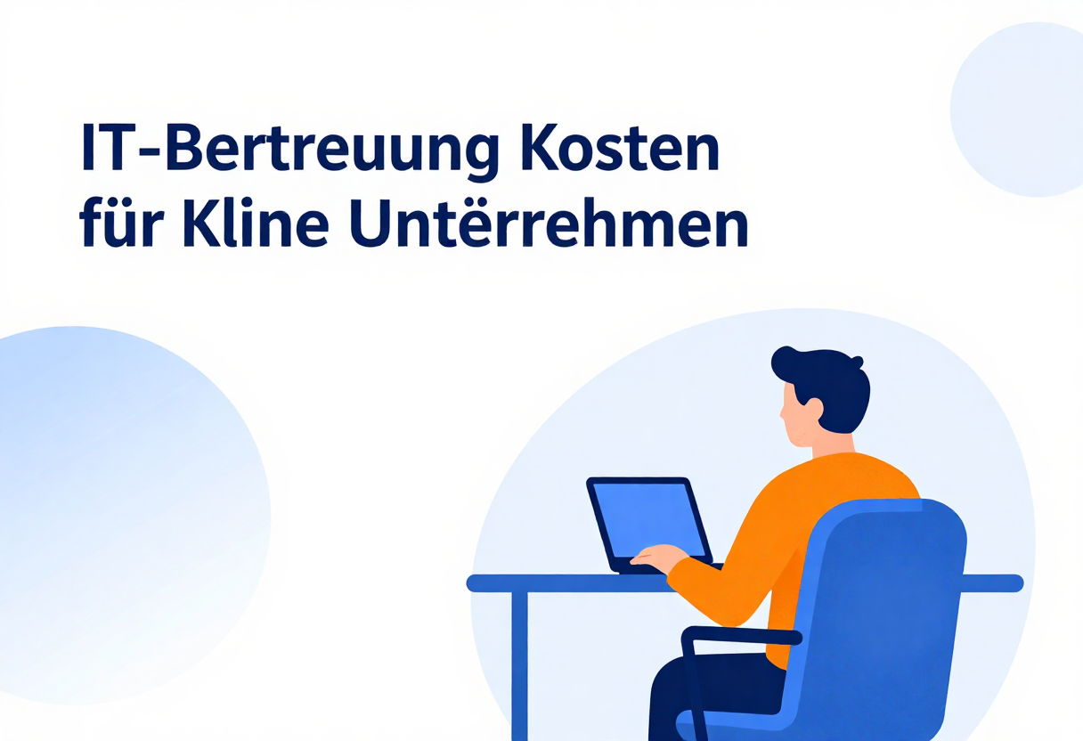 IT-Betreuung Kosten: Was kleine Unternehmen 2026 zahlen